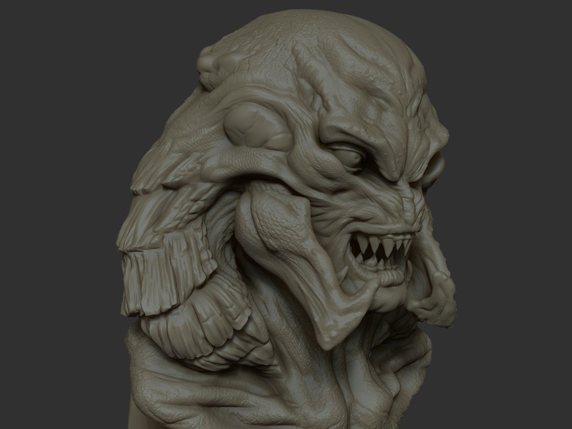 Arlen Crane bust 3D print model_11