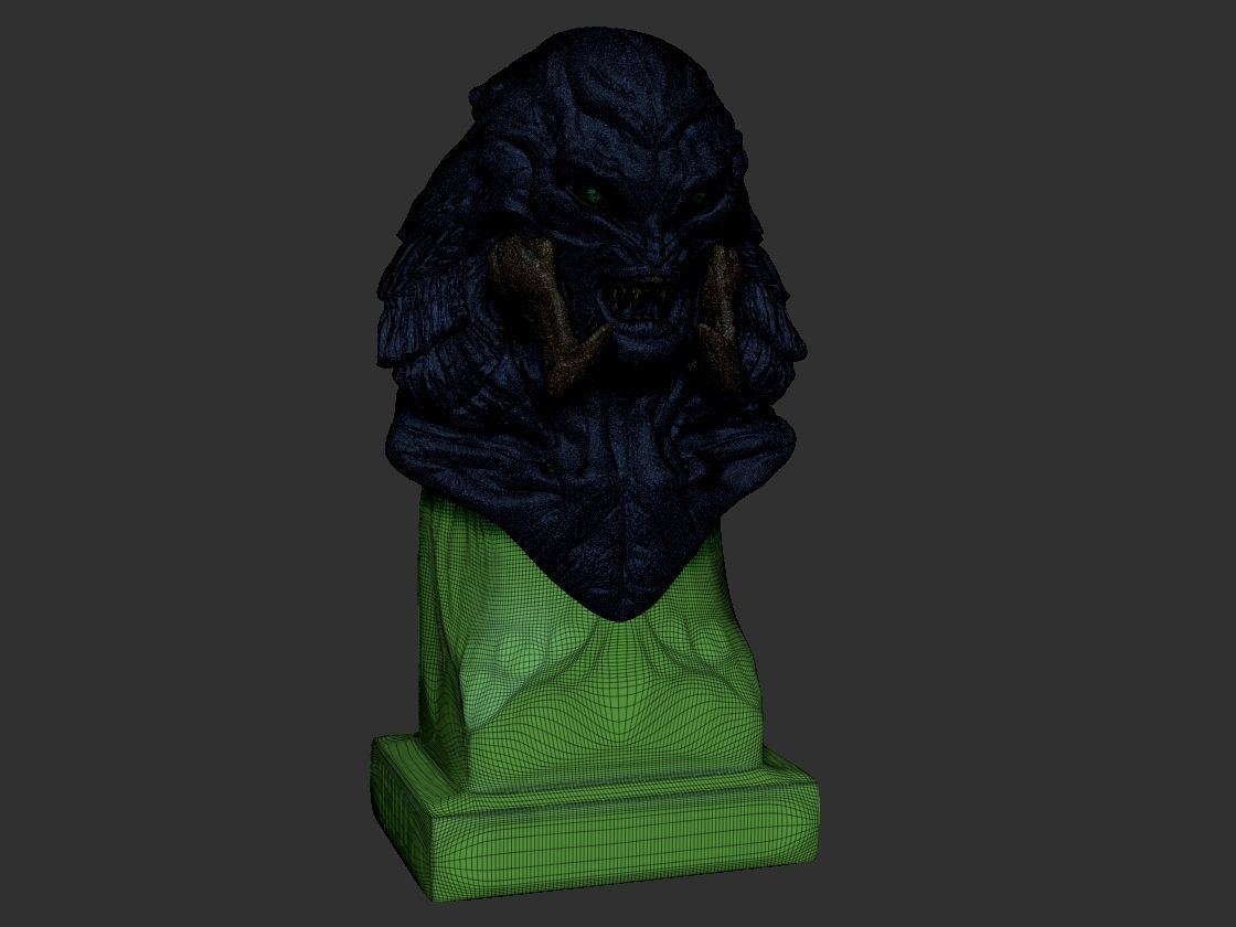 Arlen Crane bust 3D print model_13