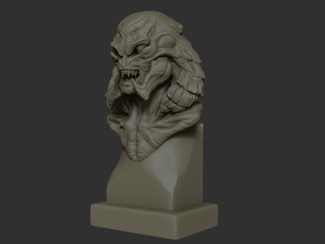 Arlen Crane bust 3D print model_8