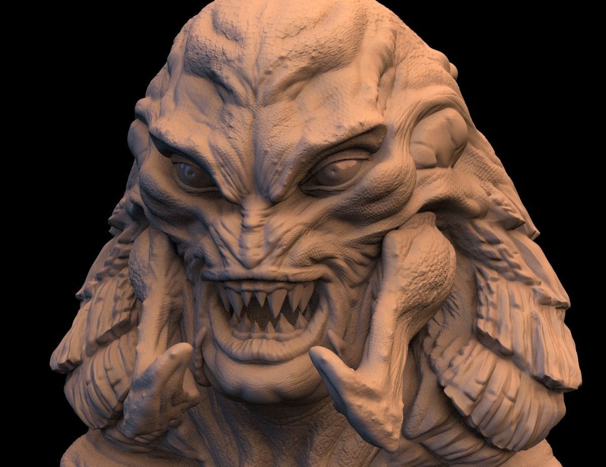 Arlen Crane bust 3D print model_4