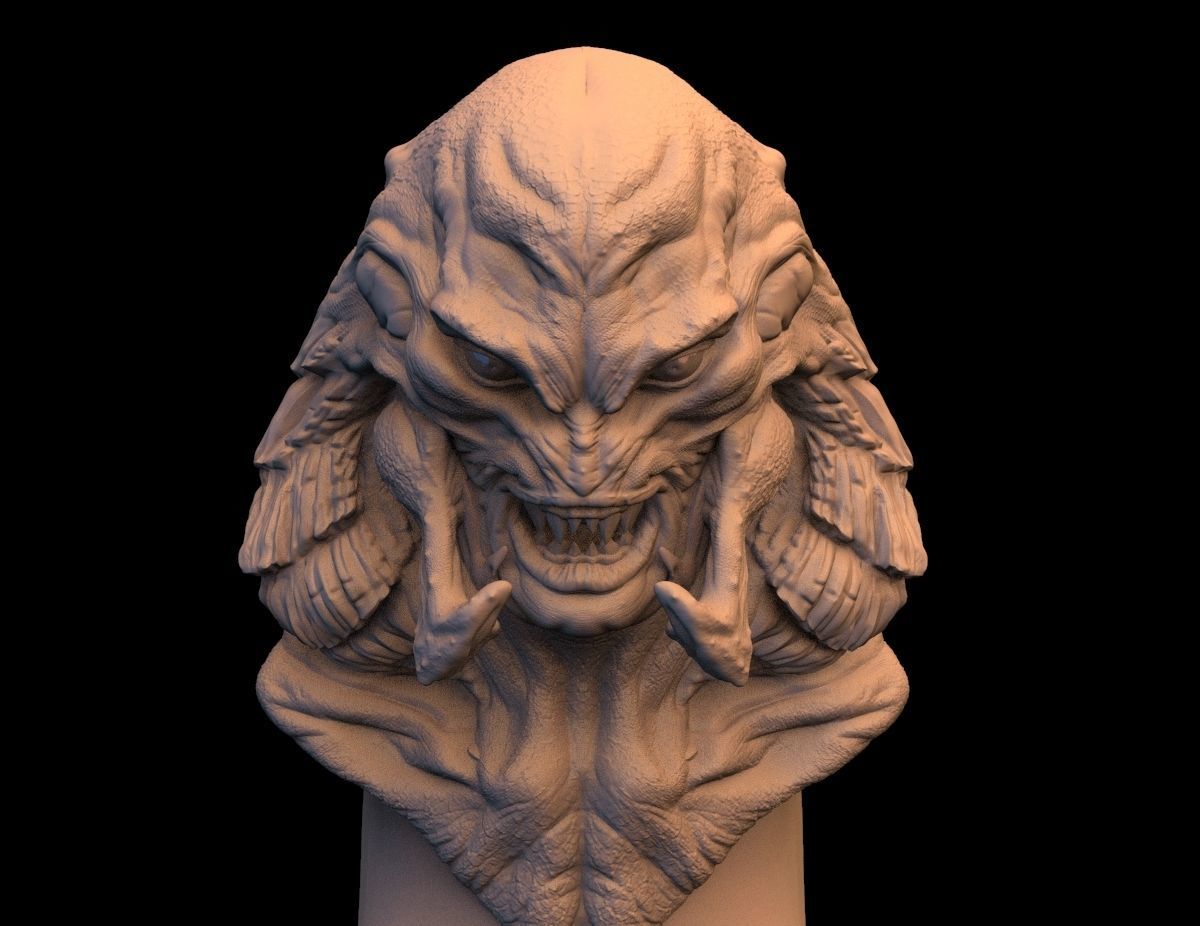 Arlen Crane bust 3D print model_5