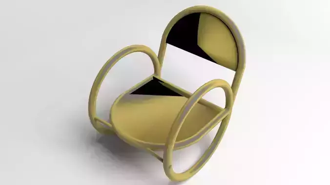 Rocking Chair 3 3D model