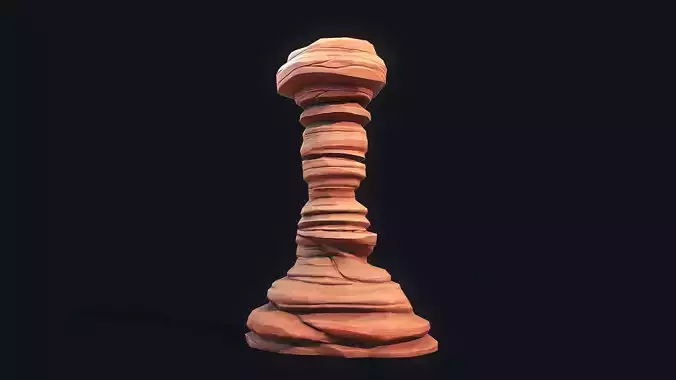 Stylized Desert Rock 2