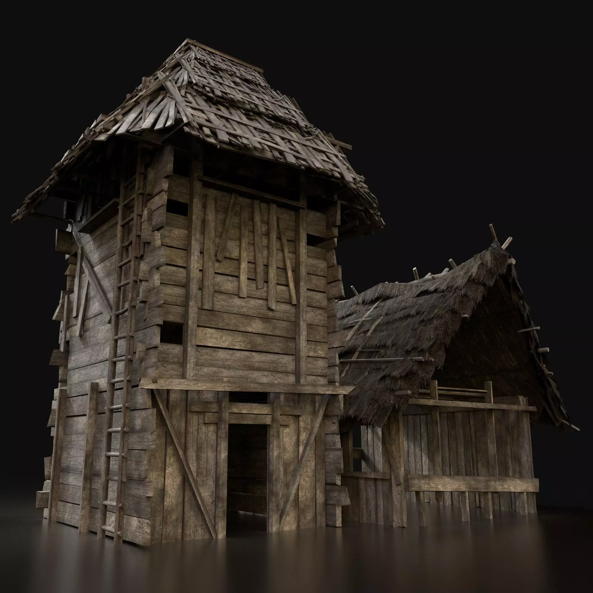 Free for awesome people Free low-poly 3D model_0