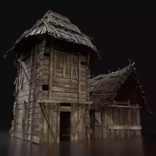 Free for awesome people Free low-poly 3D model