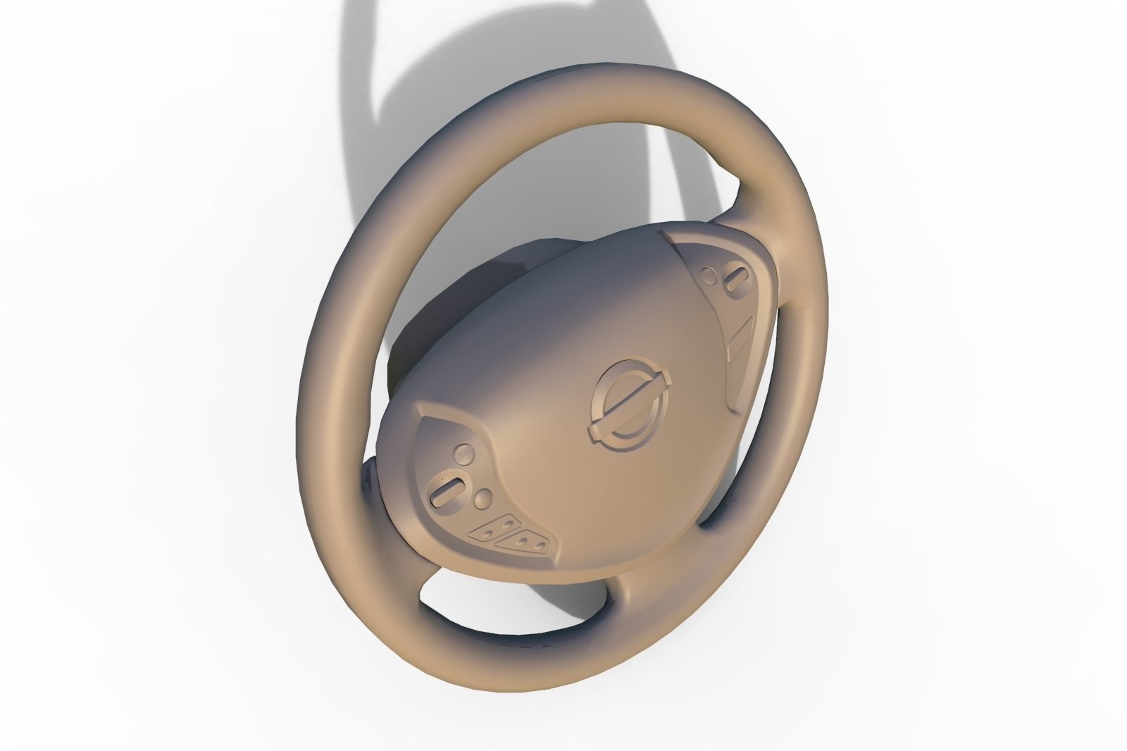 trinket Nissan Leaf 3D print model_4