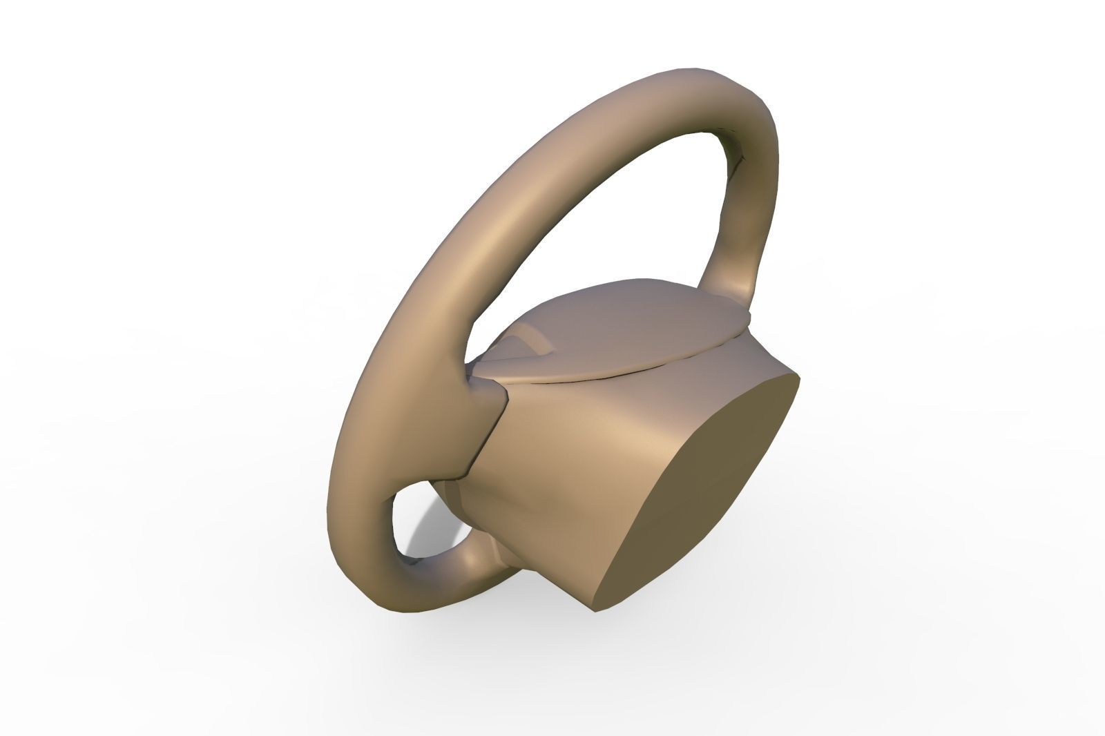 trinket Nissan Leaf 3D print model_2