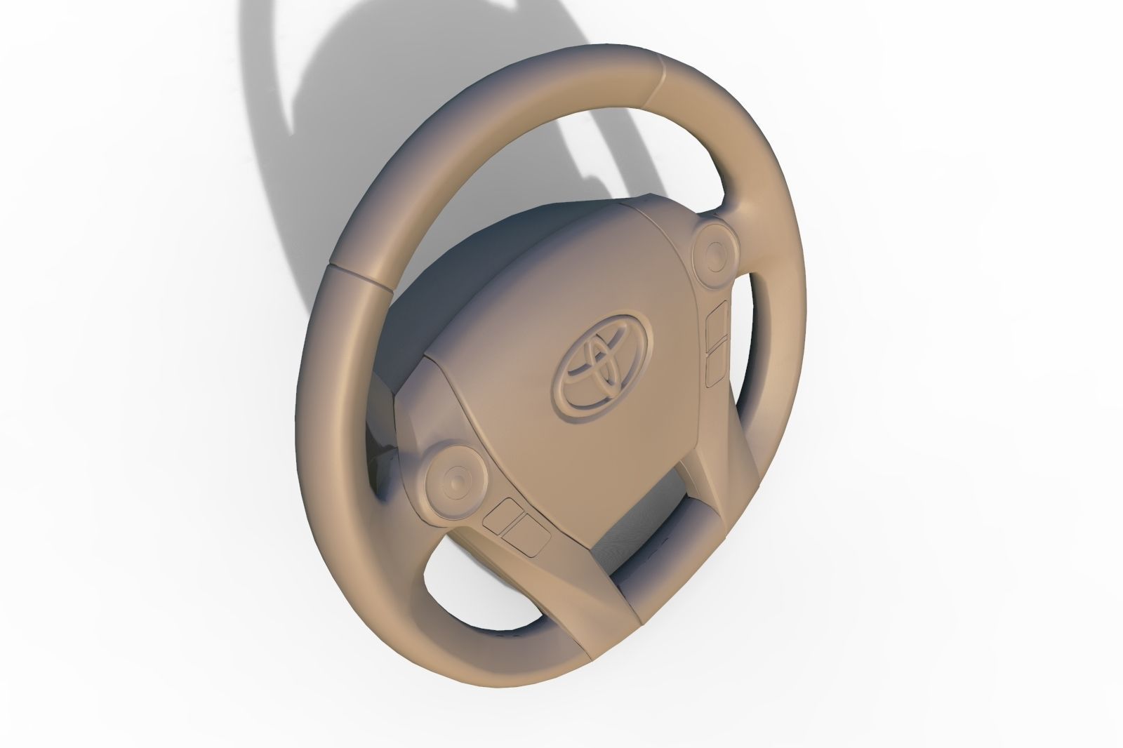 trinket Toyota Prius 3D print model_4