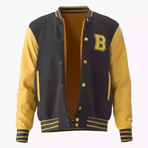 Varsity Jacket 3D model