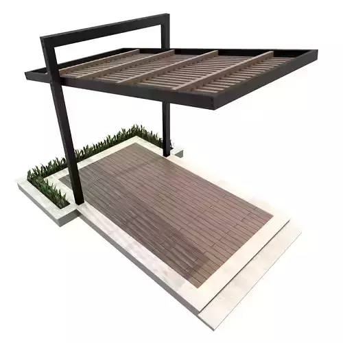 Pergola 4 outdoor canopy with frame