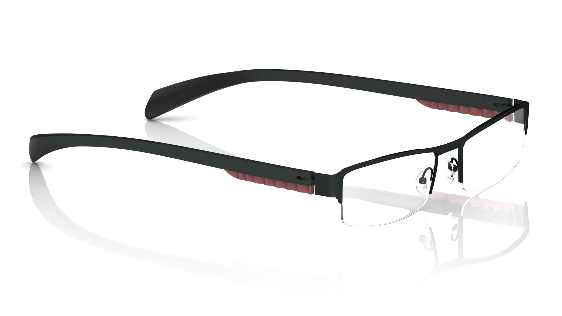 Eyeglasses for Men and Women 3D print model_3