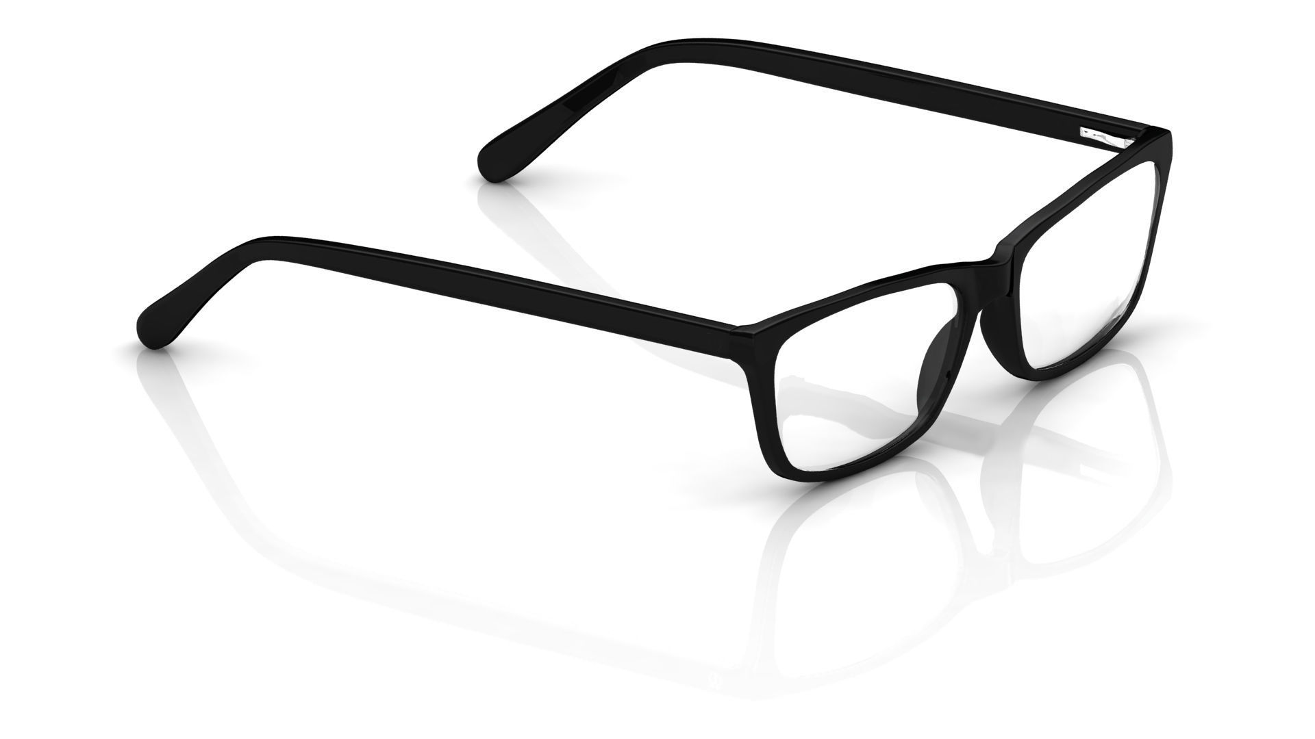 Eyeglasses for Men and Women 3D print model_3