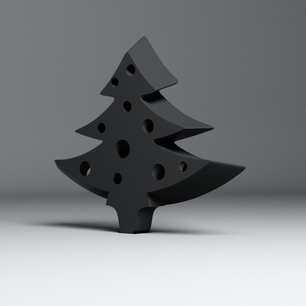 01 Christmas tree 3D model_3