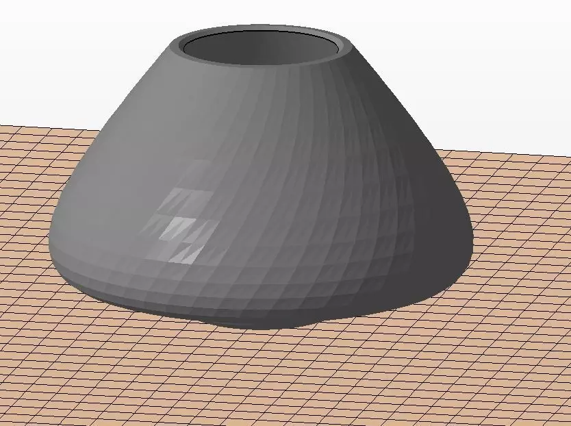 Bulky vase 2 3D print model_0