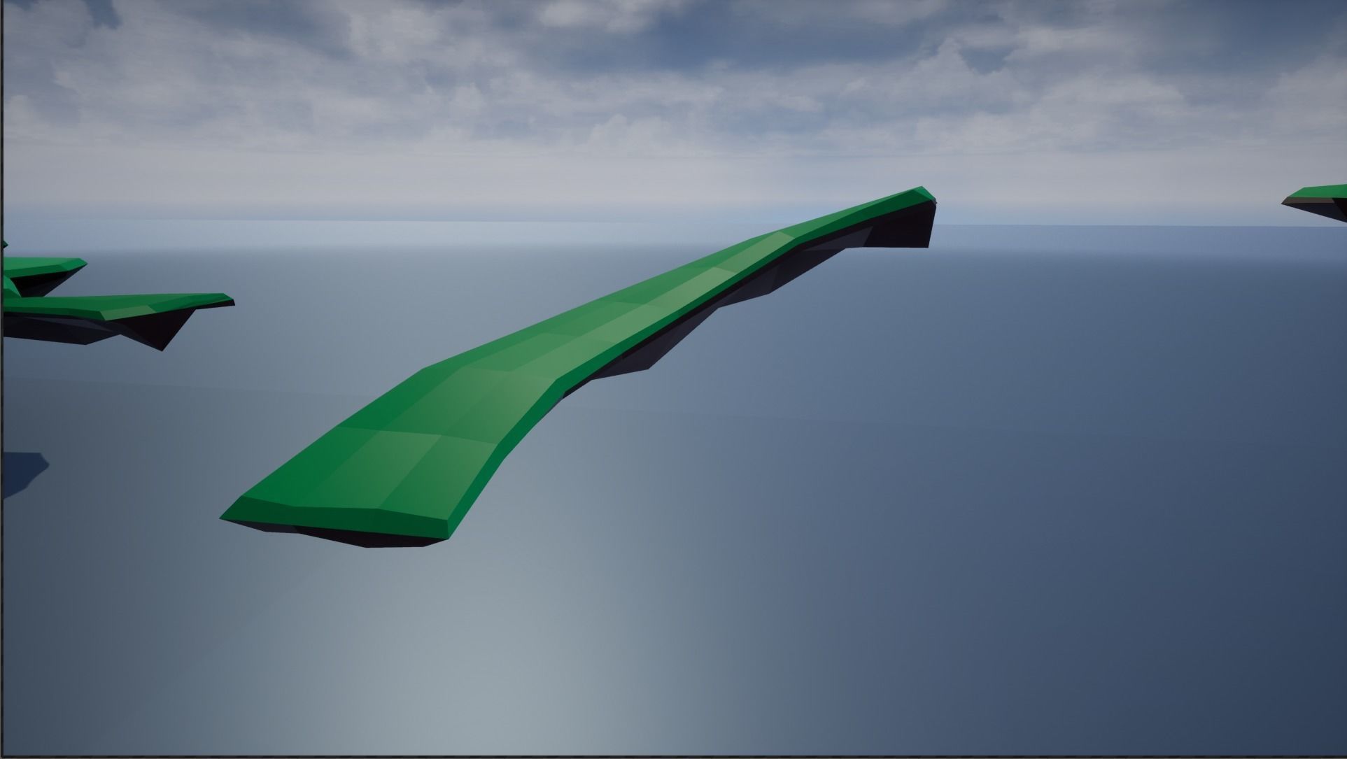 lowpoly floating platforms and islands Low-poly 3D model_21