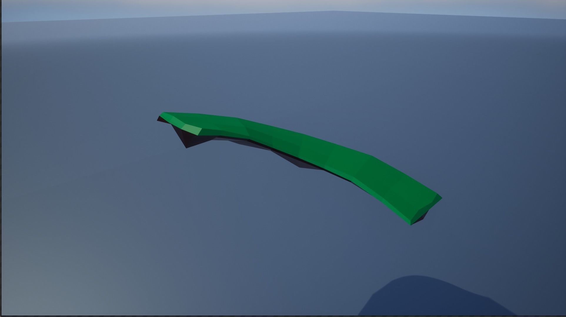 lowpoly floating platforms and islands Low-poly 3D model_22