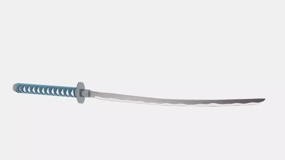 Make a Samurai Sword Step 13 3D model_0