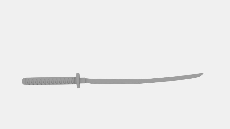 Make a Samurai Sword Step 13 3D model_4