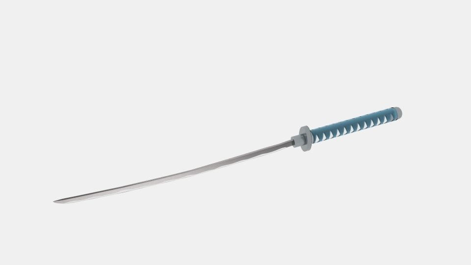 Make a Samurai Sword Step 13 3D model_2
