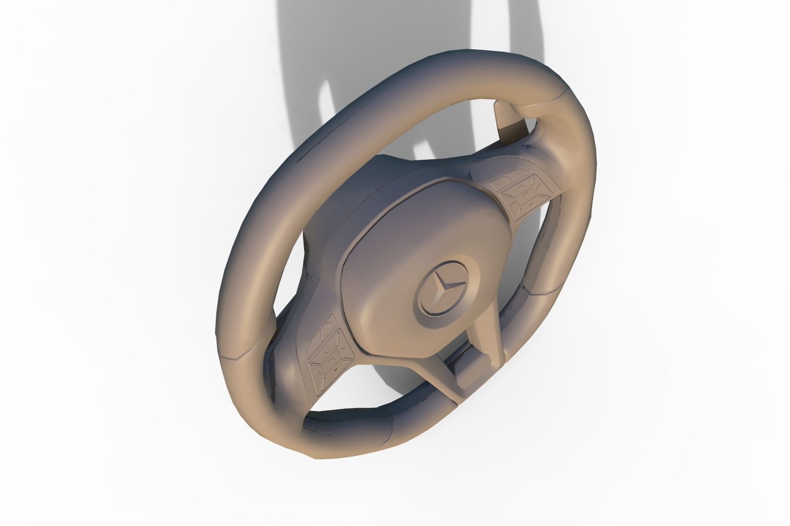 trinket Mercedes-Benz C63 3D print model_4