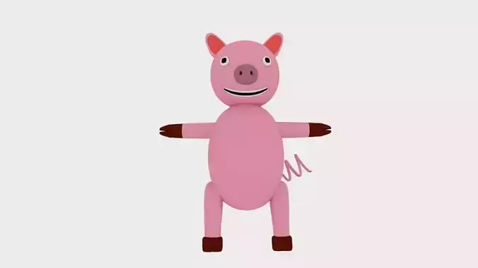 Cartoon Pig