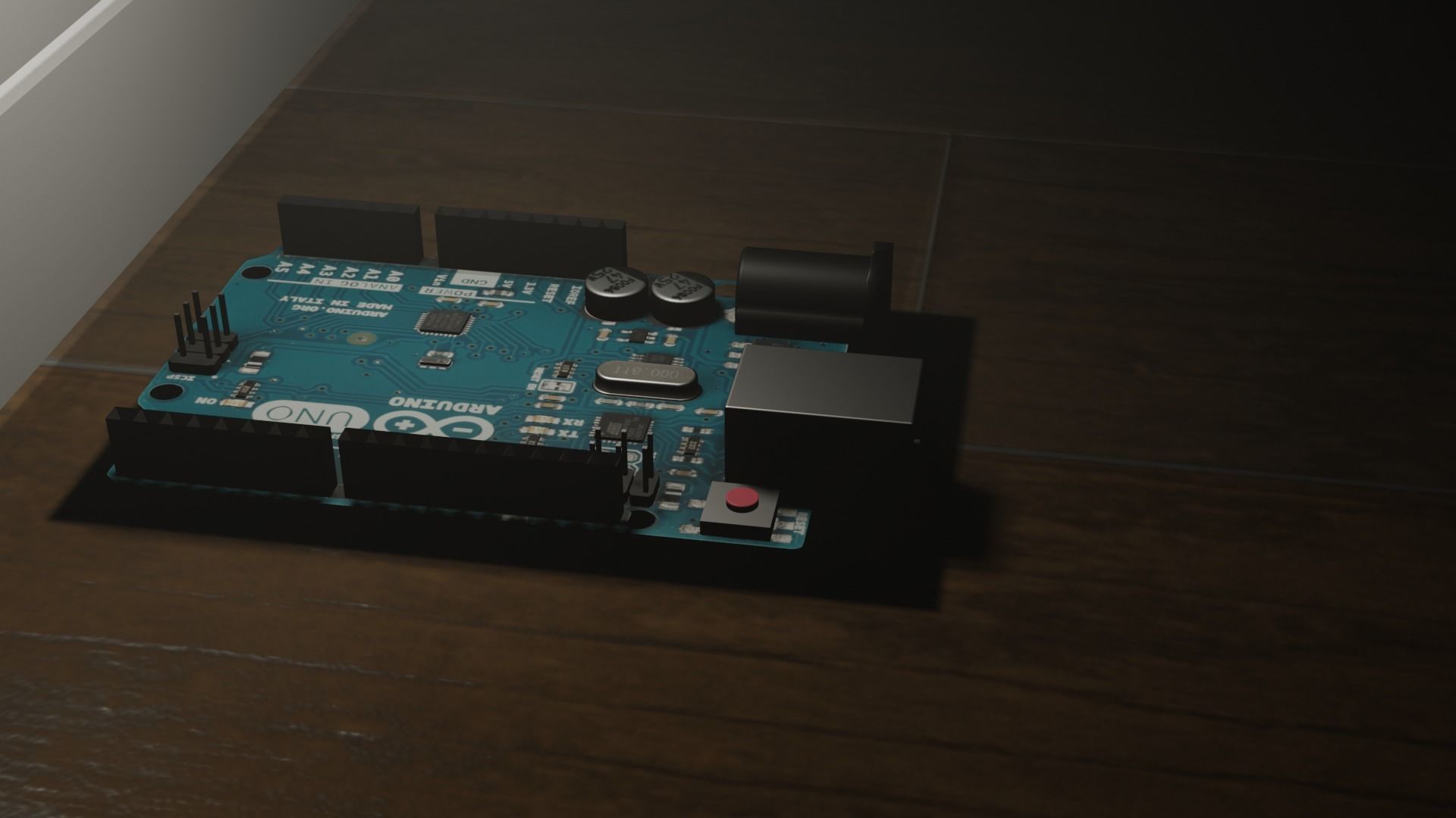 ARDUINO UNO 3D MODEL 3D model_1