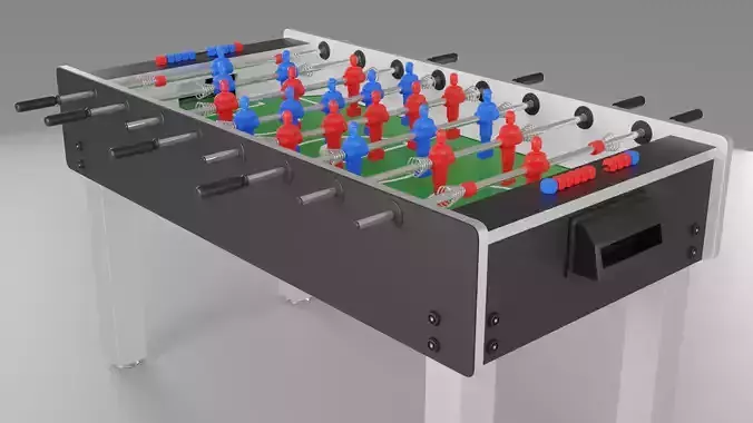 Football table 3D model