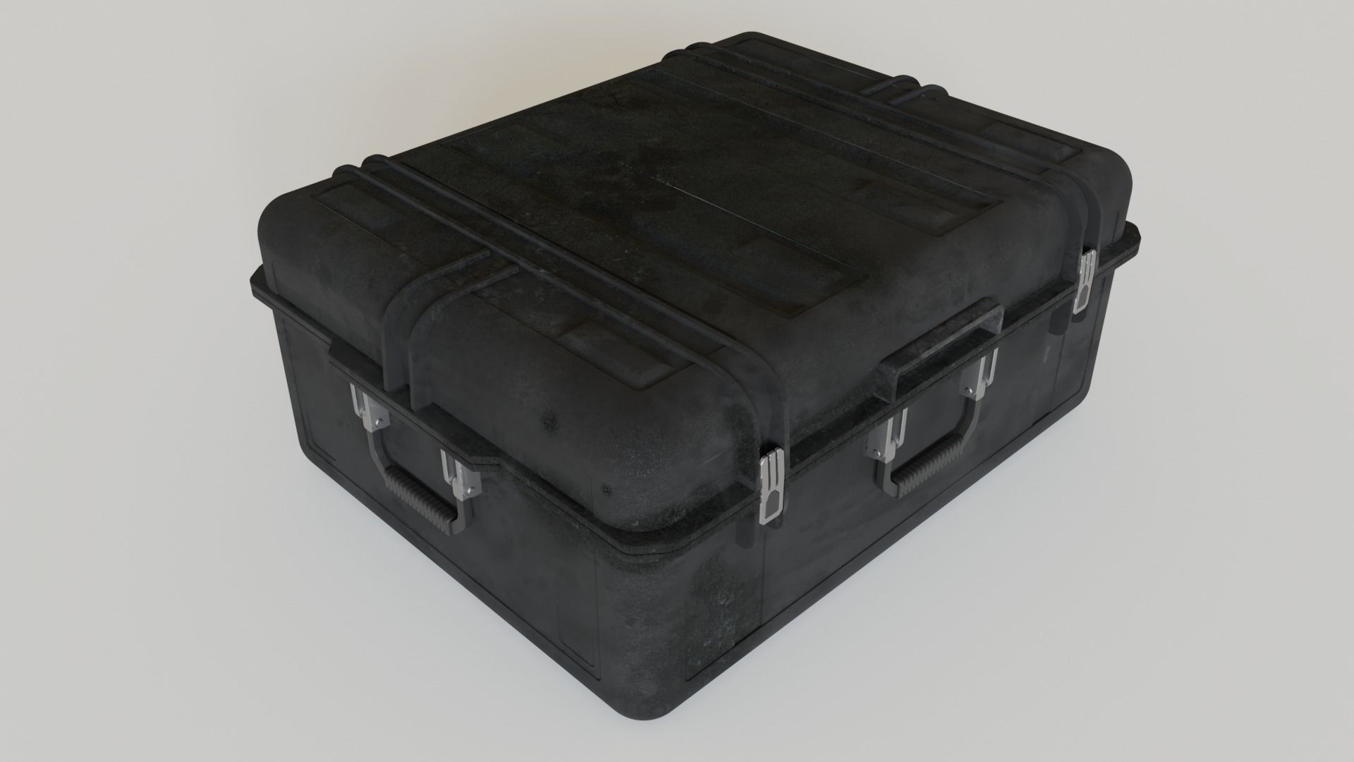 Scifi Crate 3D model_3