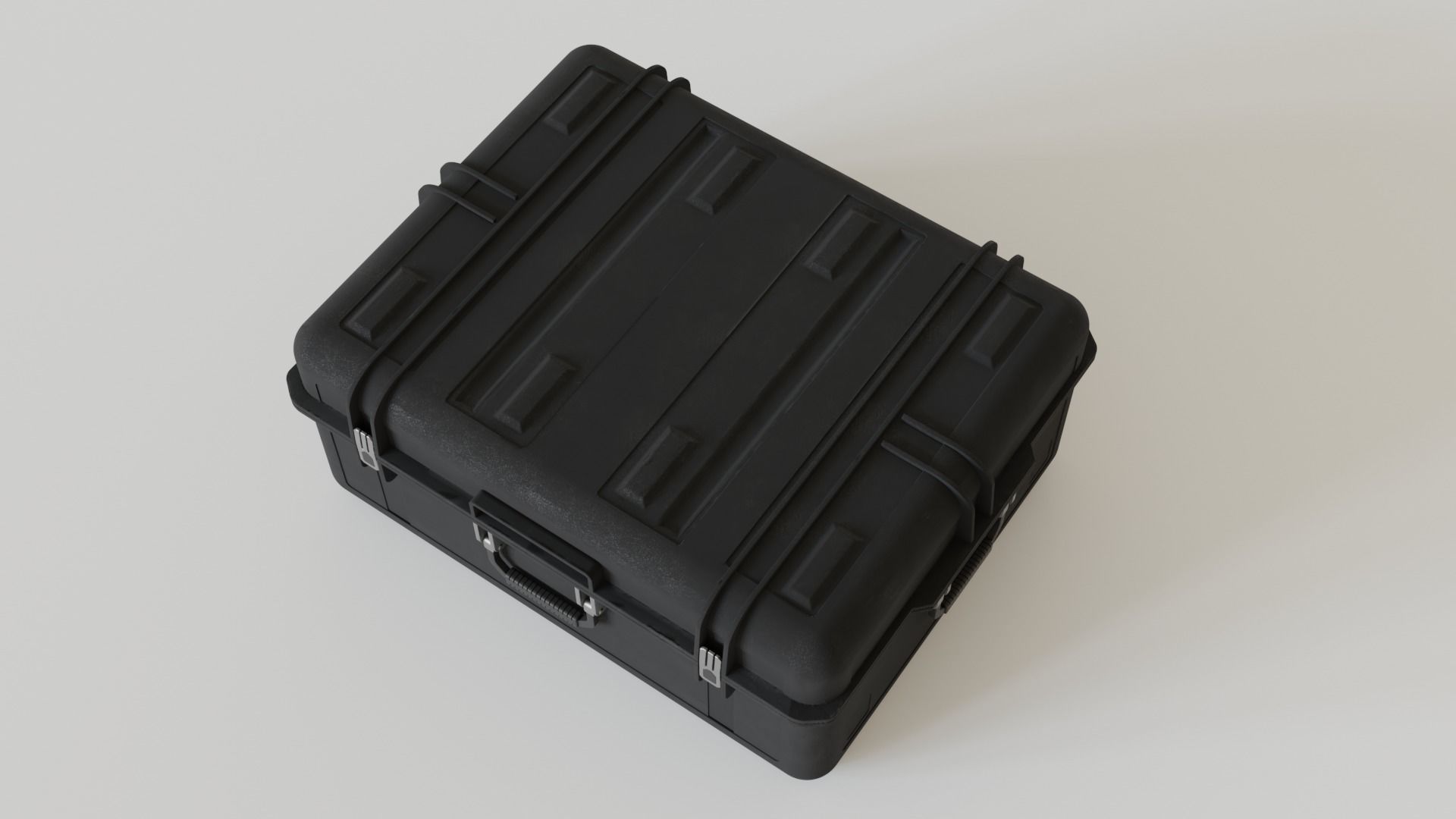 Scifi Crate 3D model_9