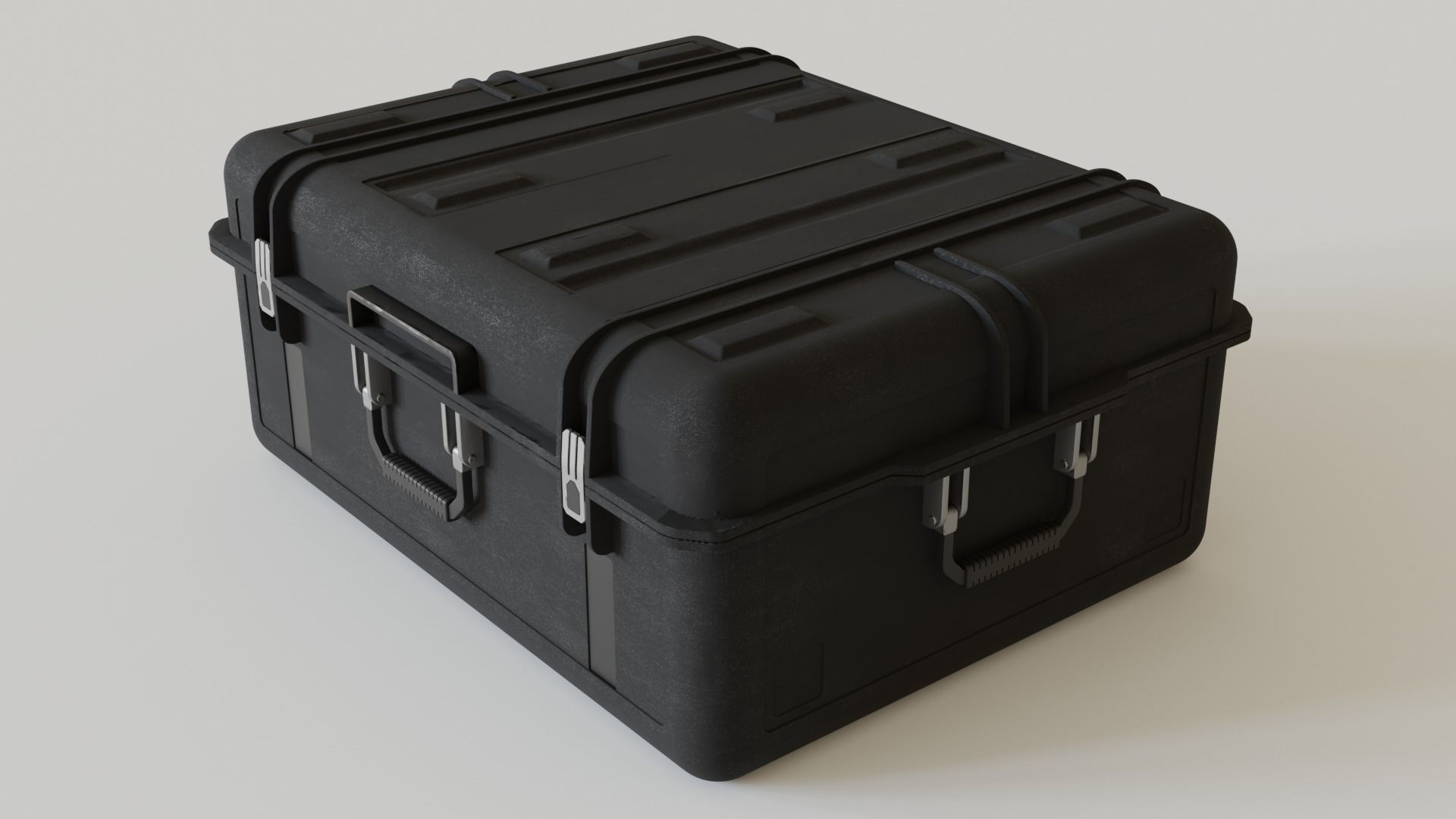 Scifi Crate 3D model_6