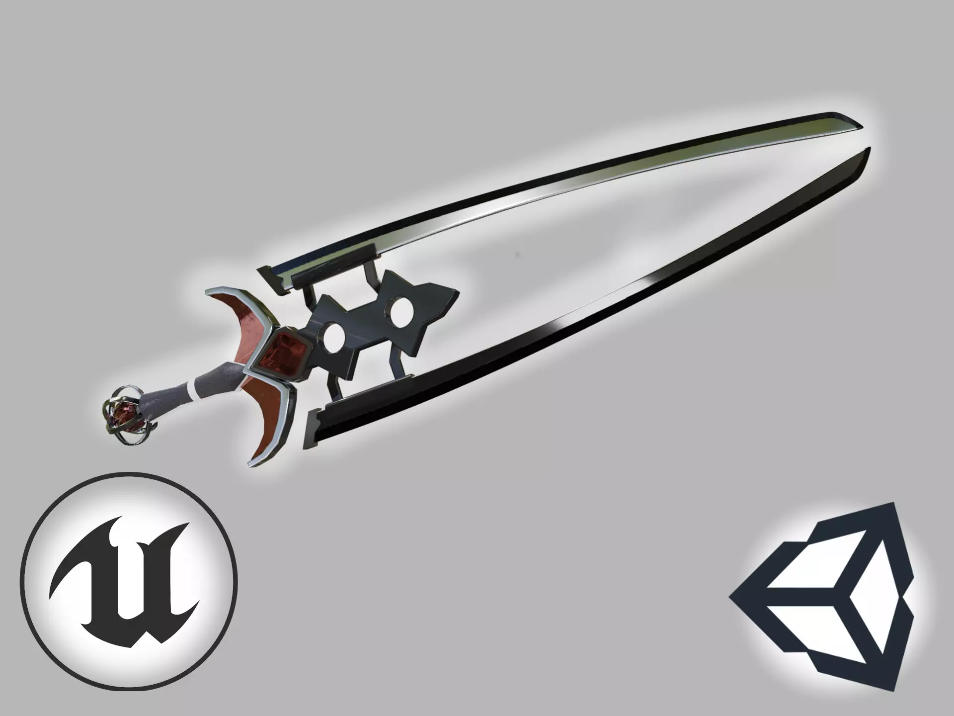 Barbara - The Sword 3D model_0
