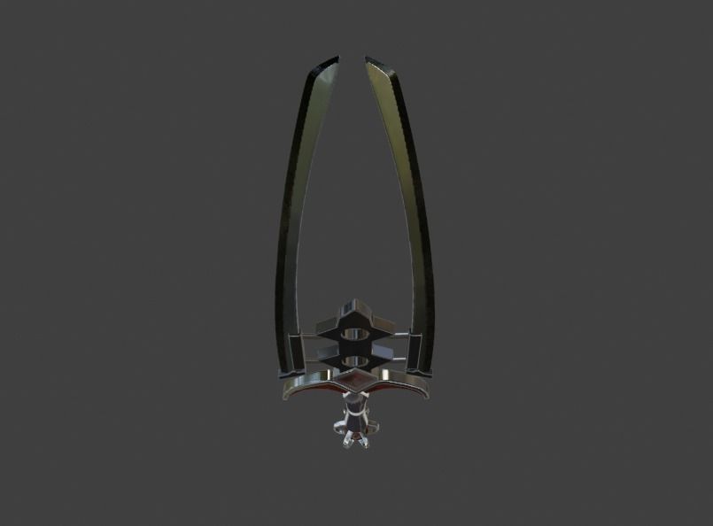 Barbara - The Sword 3D model_5