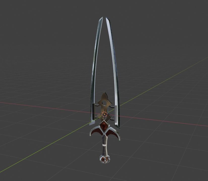 Barbara - The Sword 3D model_2
