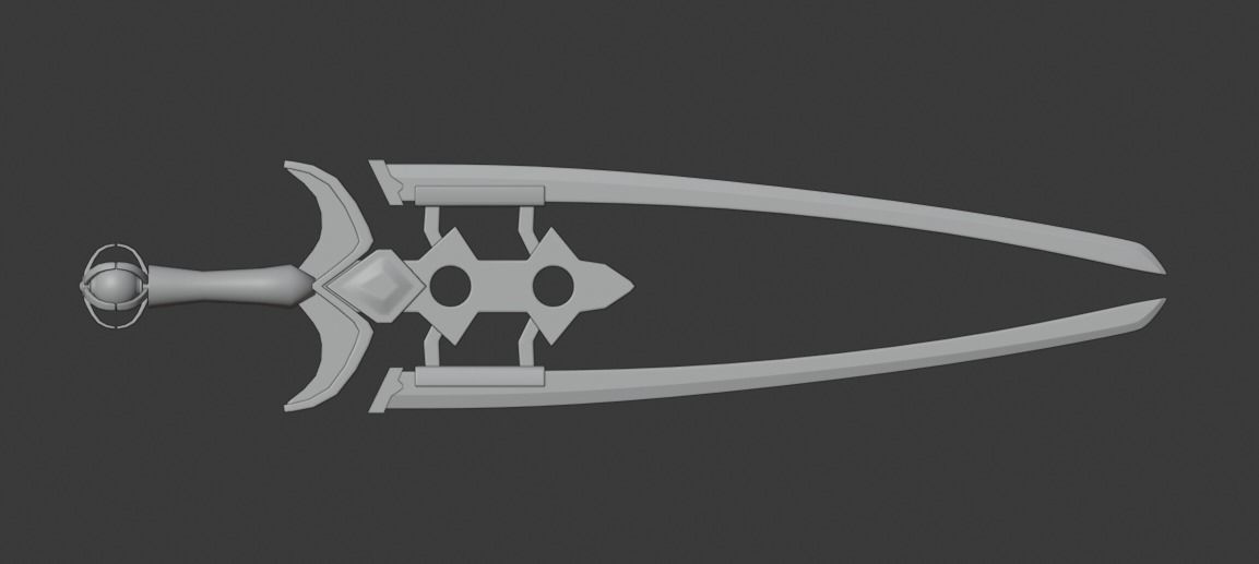 Barbara - The Sword 3D model_9
