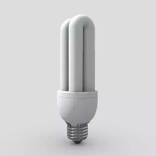 Light Bulb 2 Low-poly 3D model