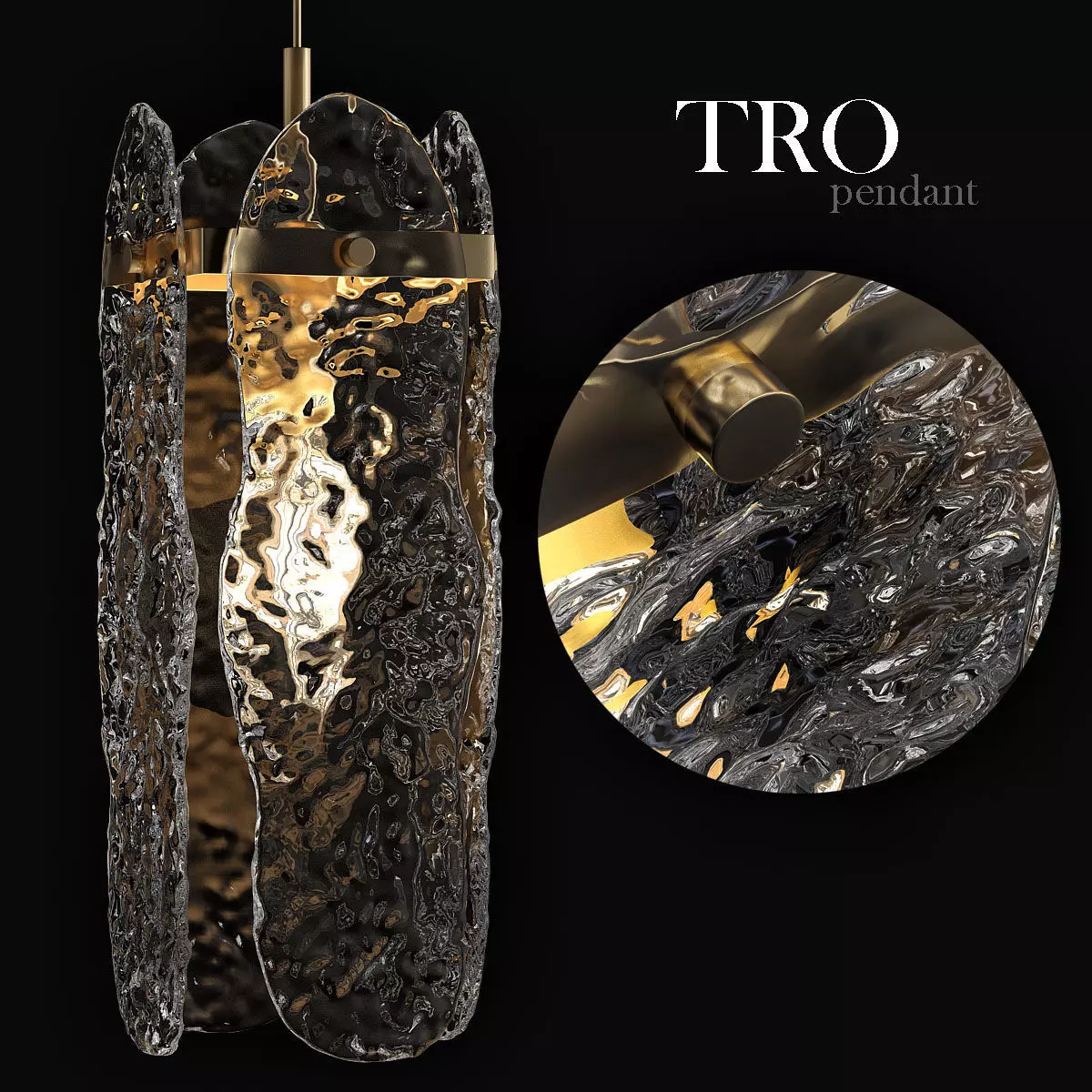 TRO pendant lamp 3D model