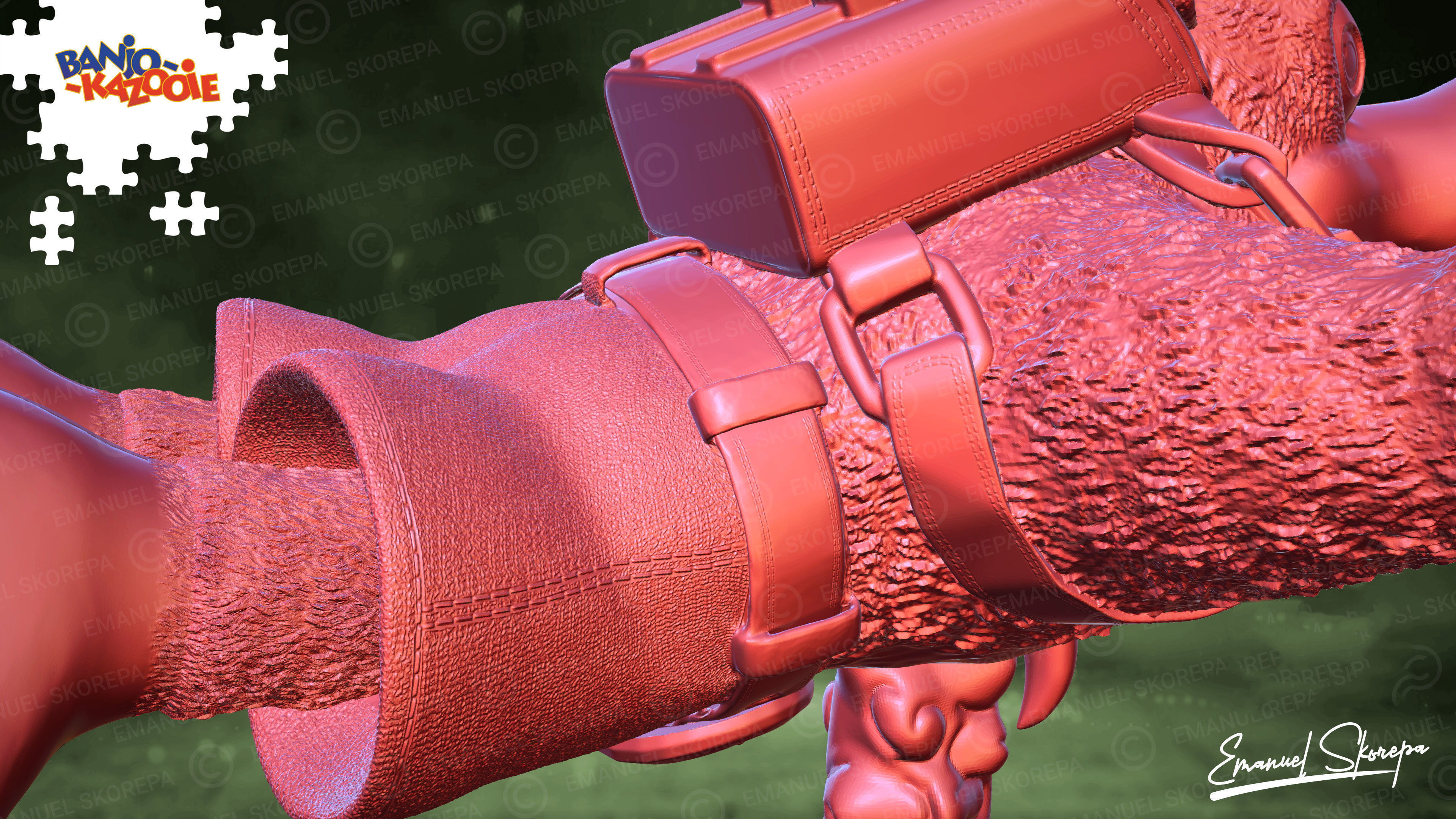 Banjo Kazooie 3D print model_6