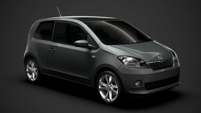 Skoda Citigo 3D 2016 3D model