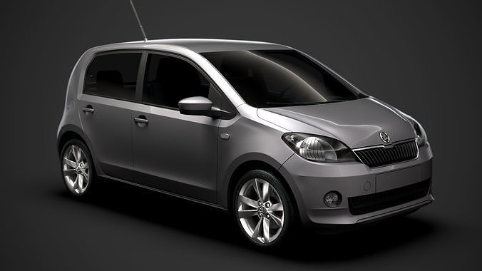 Skoda Citigo 5D 2016 3D model