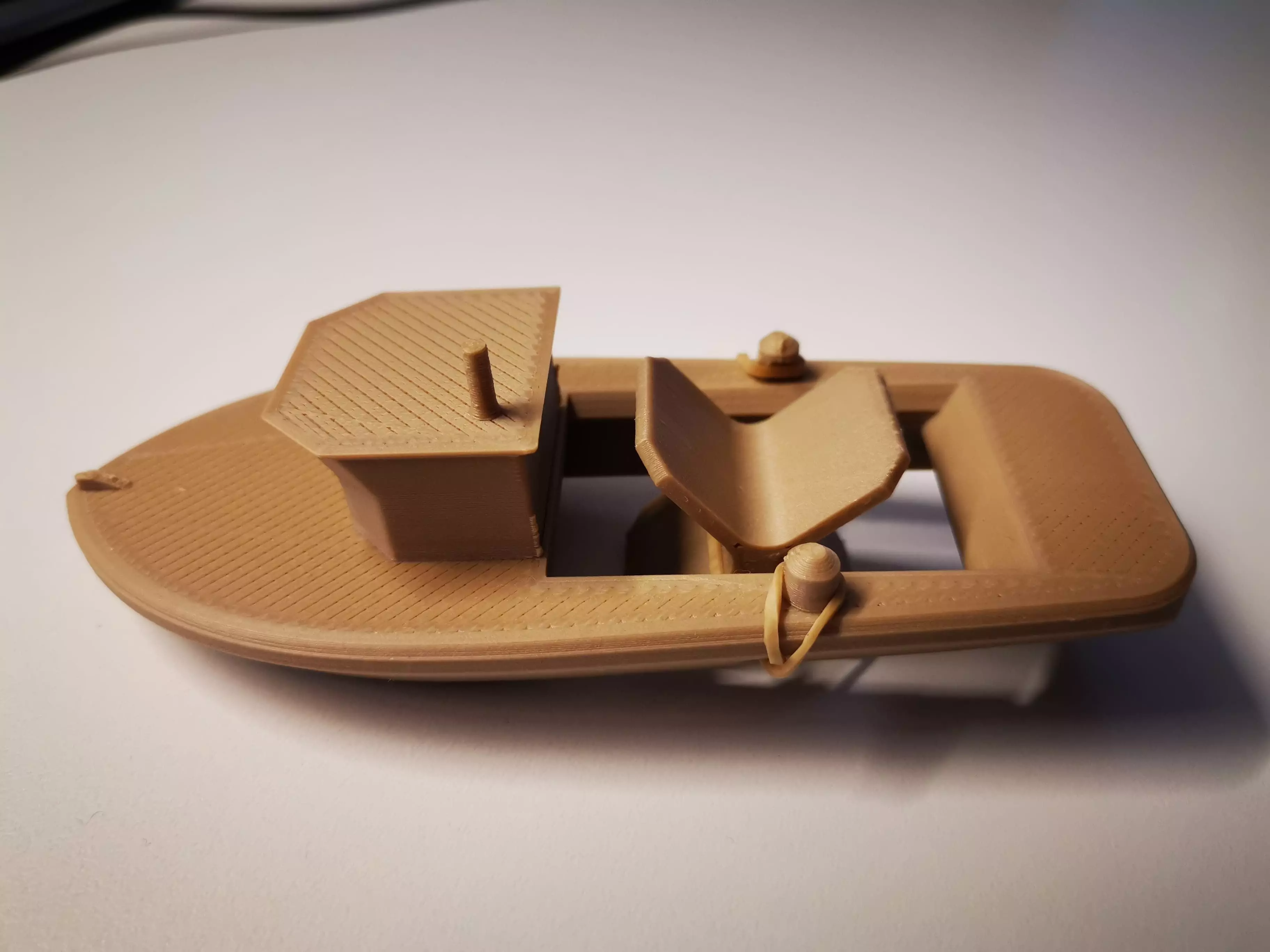 RUBBER BAND BOAT TOY 3D print model_0