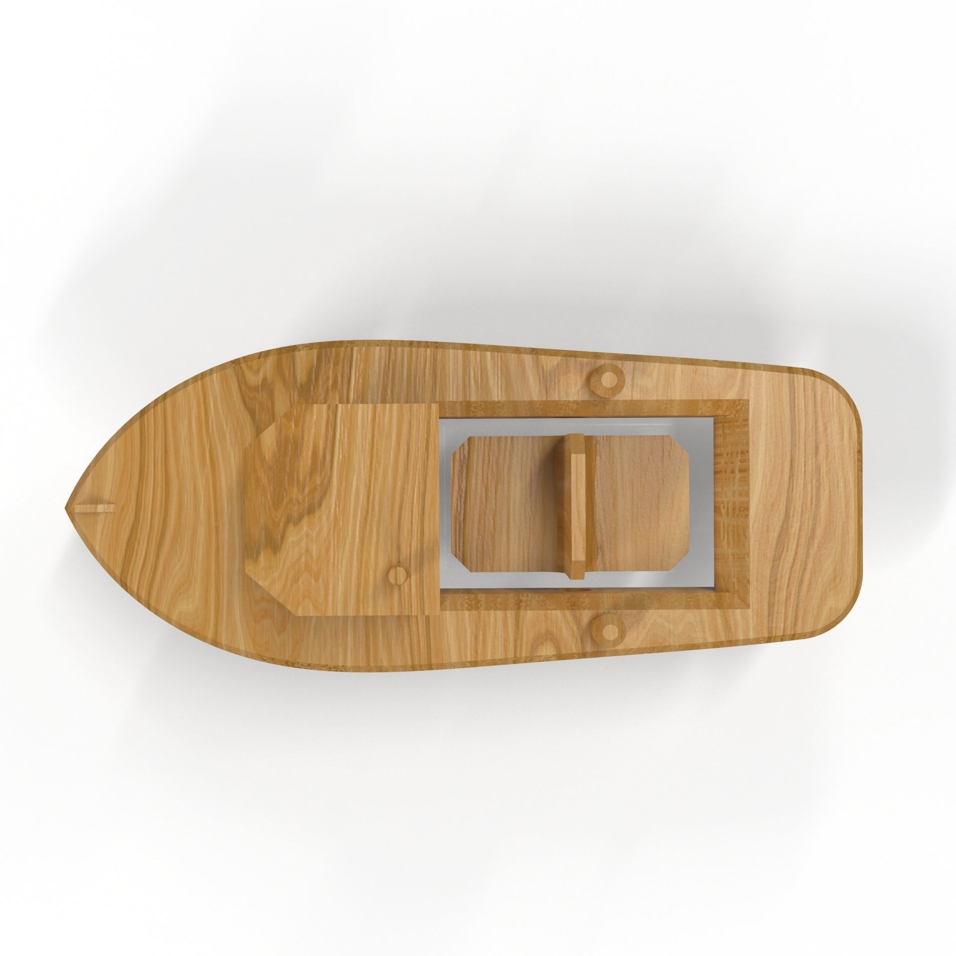 RUBBER BAND BOAT TOY 3D print model_9