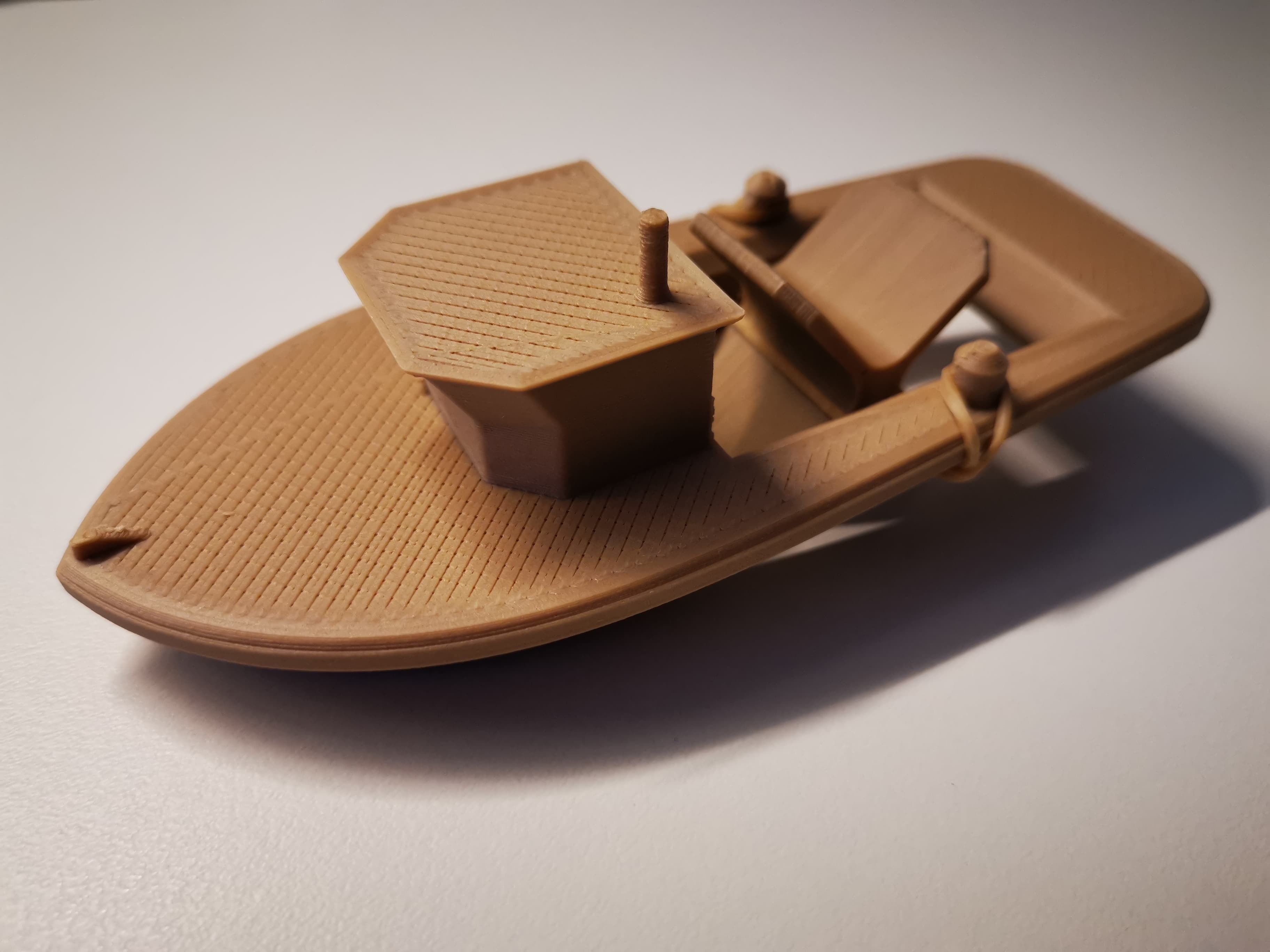 RUBBER BAND BOAT TOY 3D print model_2