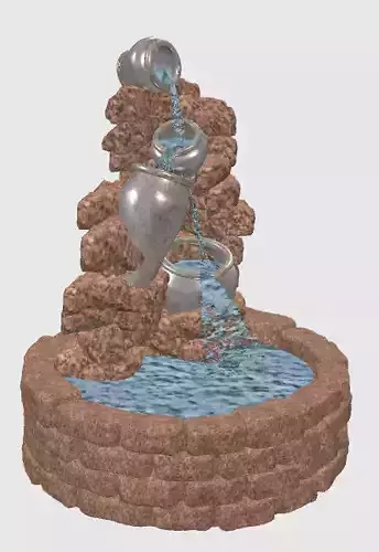 Stone Jar Fountain