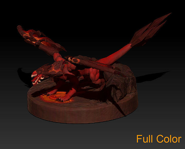 Fire Dragon 3D print model