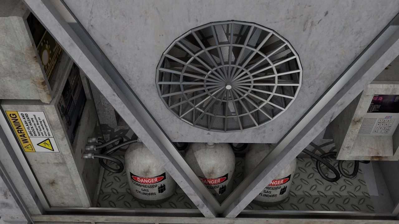 Refrigerated Shipping Container 3D model_8