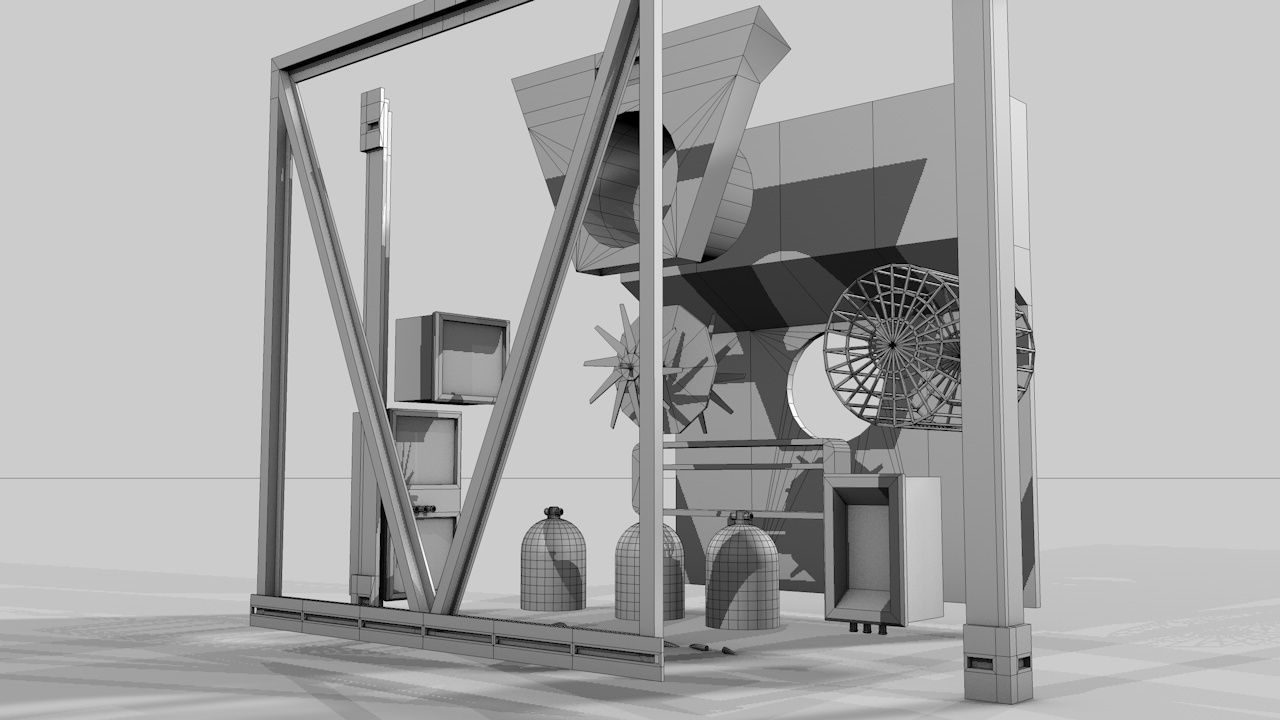 Refrigerated Shipping Container 3D model_23