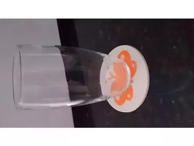 Butterfly Coaster for dual or single color printer 3D print model