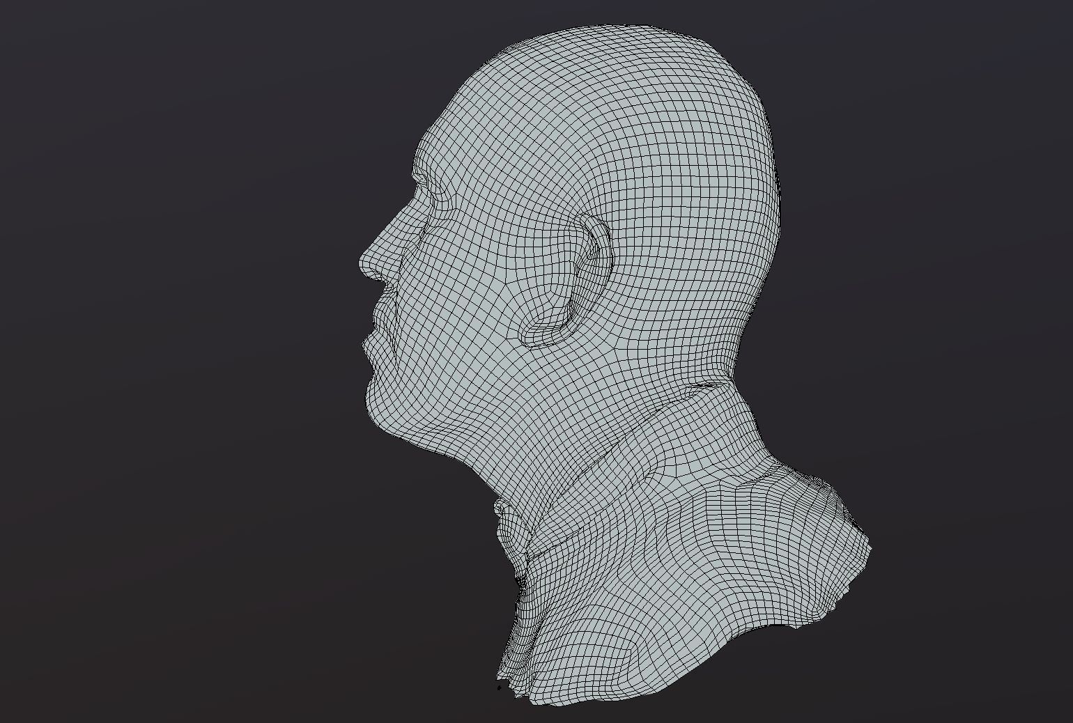 3D CHARACTER  HEAD 3D model_18