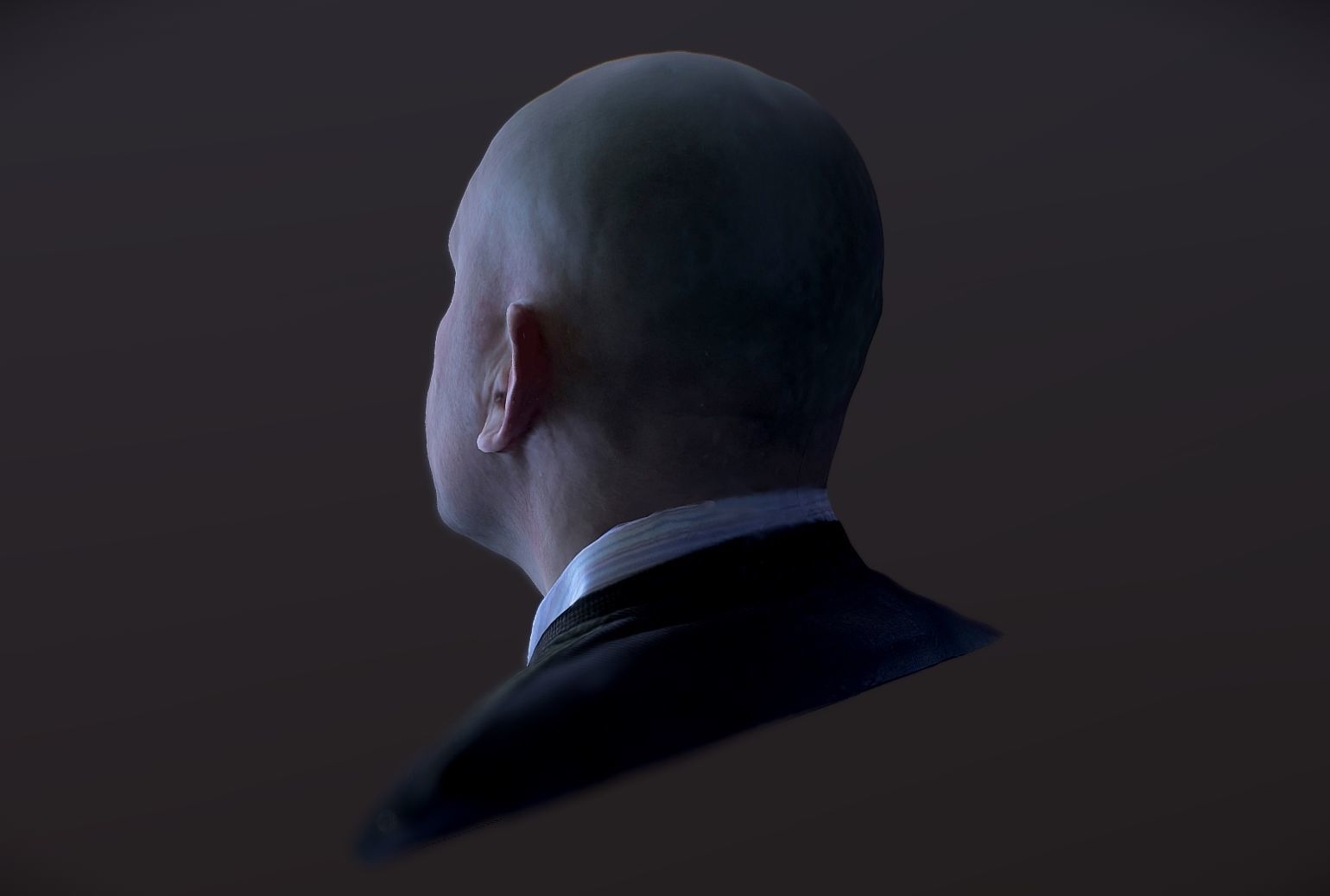 3D CHARACTER  HEAD 3D model_7