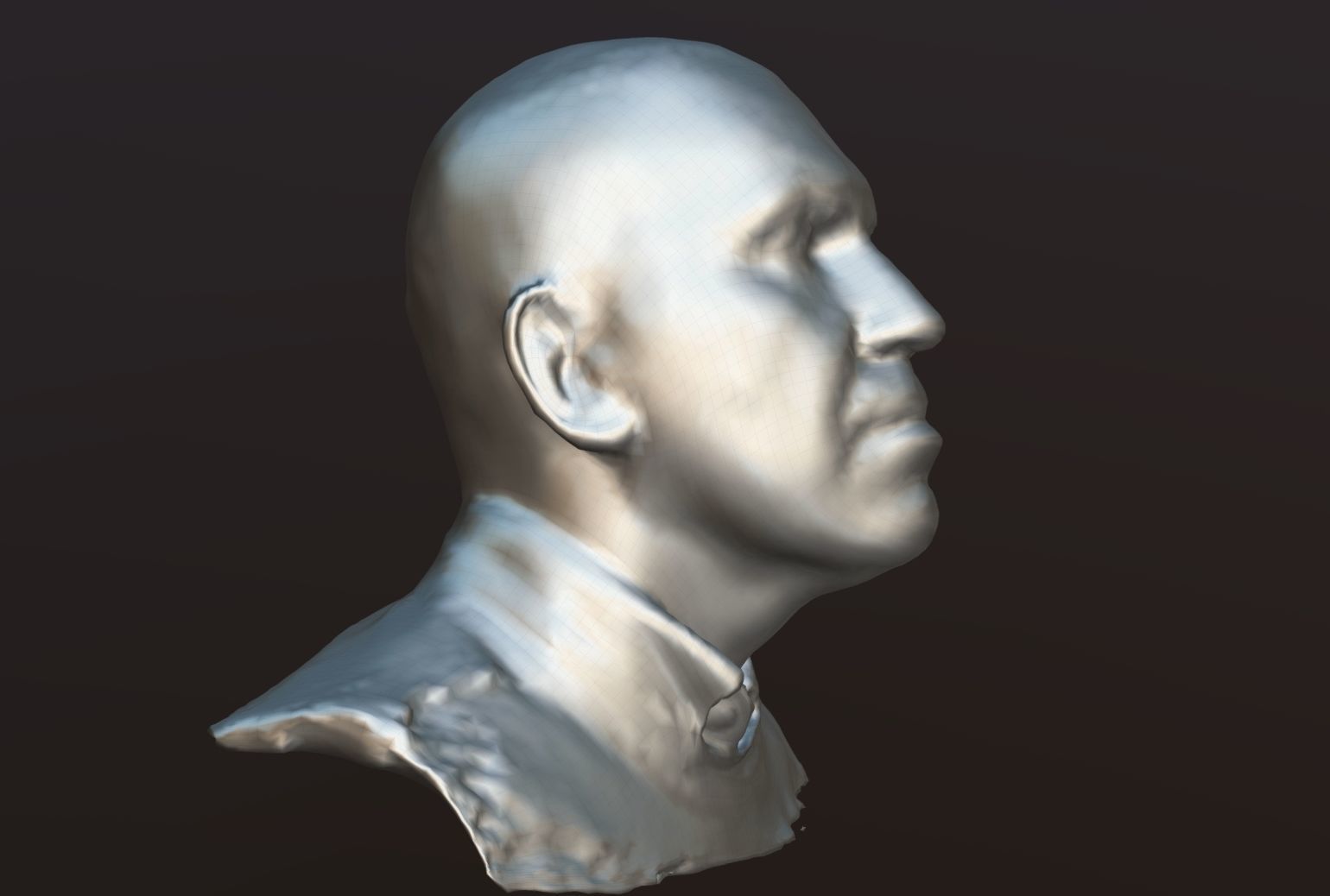 3D CHARACTER  HEAD 3D model_2